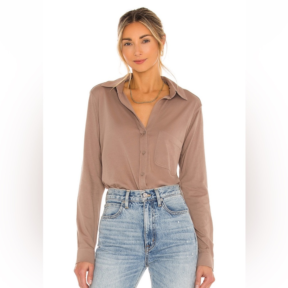 REVOLVE Bobi jersey button up